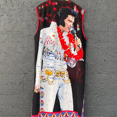 Vintage Custom Tapestry Elvis Duster Robe