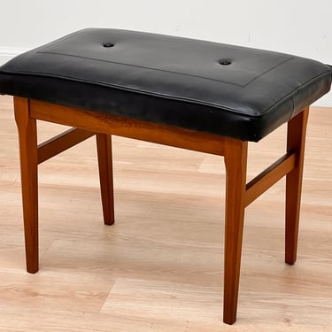 Mid Century Vanity stool by Nathan Furniture 