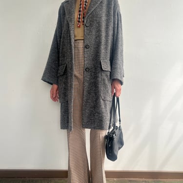 Rene Lezard Soft Charcoal Coat (M/L)