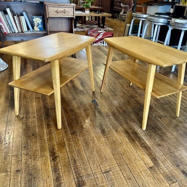 Pair of Heywood Wakefield Side Tables