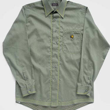 Cute Tender Memory Garden Abundance Fertility Button Up