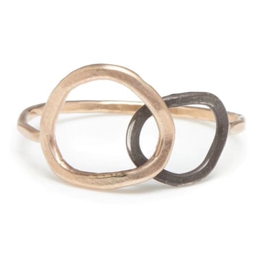 J&amp;I Jewelry | 14k Gold Filled Open Shape Ring