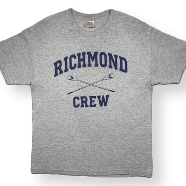 Vintage 90s University of Richmond Spiders Crew Team Graphic T-Shirt Size Large 