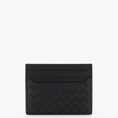 Bottega Veneta Men Bottega Veneta Black Cardcases