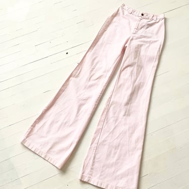 1970s Powder Pink Ditto Saddleback Pants 