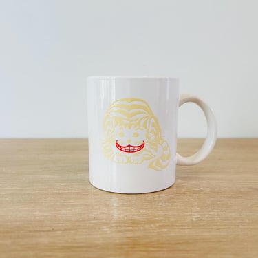 Vintage Cheshire Cat Alice in Wonderland Coffee Mug 1988 Rivertown Trading Cheshire Cat Mug 