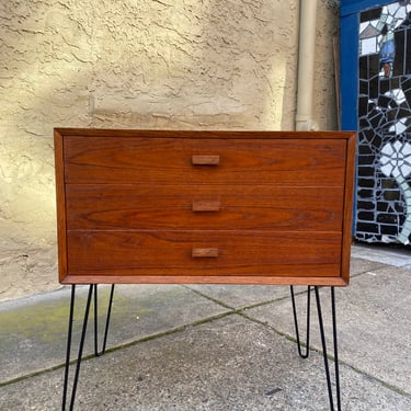 Mid century cabinet Danish modern chest of drawers mid century teak cabinet 