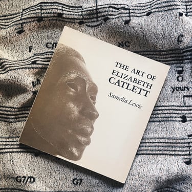 Vintage Rare SIGNED "The Art of Elizabeth Catlett" by Samella Lewis (First Edition, 1984)