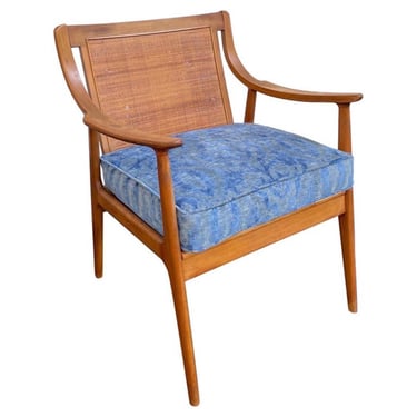 1960’s Danish Arm Chair with Cane Back 