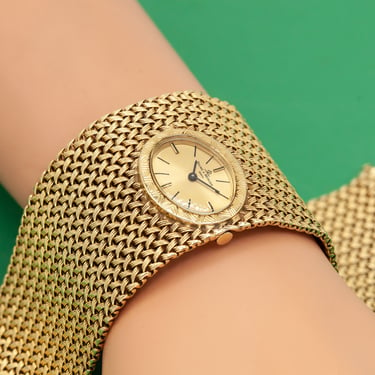 Vintage Baume &amp; Mercier 14K Yellow Gold Bracelet Watch