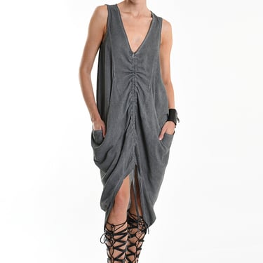 Ruche Front Dress