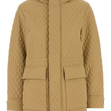 Burberry Woman Beige Nylon Padded Jacket