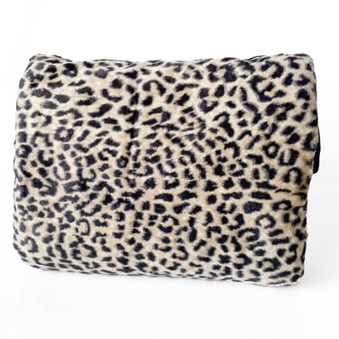 1950s Leopard Print Muff Purse