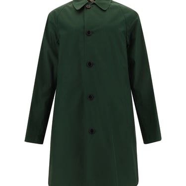 Burberry Men Rw Breasted Midi Coat