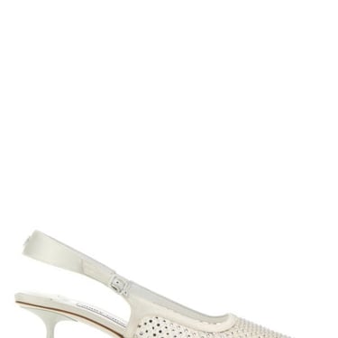 Jimmy Choo Women Embellished Mesh Amel 50 Pumps