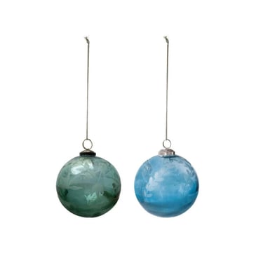 CCO Botanical Glass Ornament