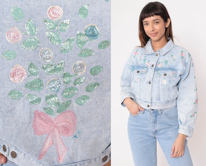 ジャケット・アウター KHOKI flower pattern denim KHOKI（コッキ）の「【KHOKI / コッキ】EX. Flower pattern
