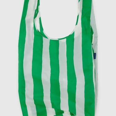 Big Baggu in Green Painted Stripe