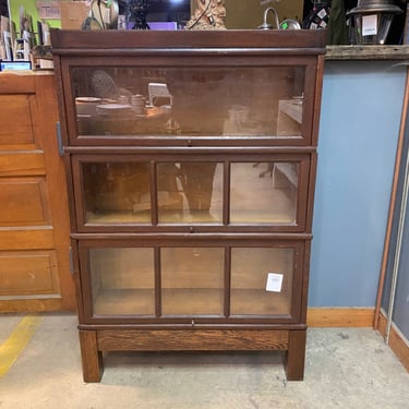 Wooden Stackable Barrister Bookshelf