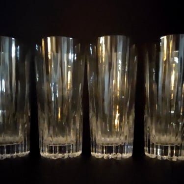 4 Mikasa Arctic Lights Executive Highball Glasses 