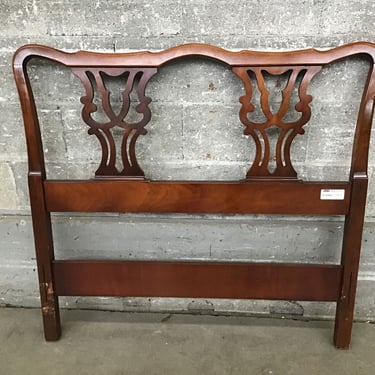 Curvy Mahogany Headboard (Seattle)