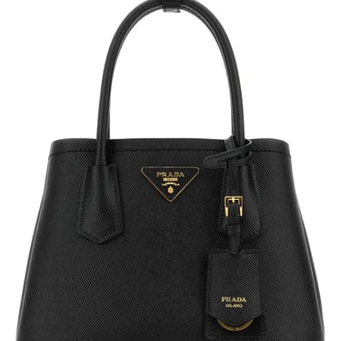 Prada Women Black Leather Handbag