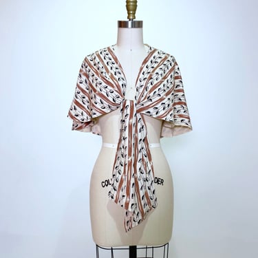 Silk Vintage Cape from The Chicago Burlesque Collection