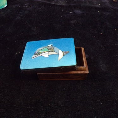 #Dolphin Inlay Box