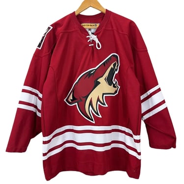 Arizona Coyotes Red Stitched Hockey Jersey Adult Large Excellent Condition