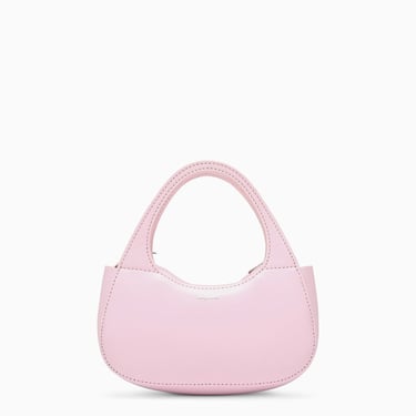 Coperni Micro Baguette Swipe Bag Pink Leather Women