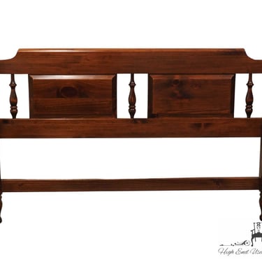 ETHAN ALLEN Antiqued Pine Old Tavern Rustic Americana Queen Size Headboard 12-5605 - 212 Finish 