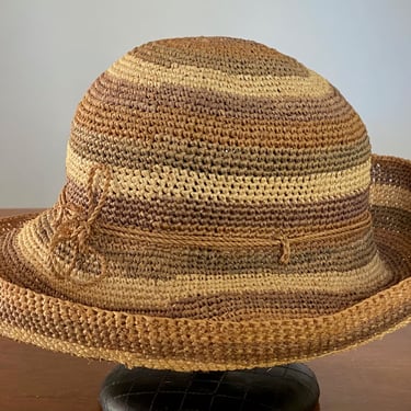 Helen Kaminski Australia Raffia Straw Sun Hat 