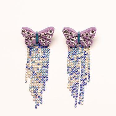 HTT x BRZ - Silver Butterfly Earrings