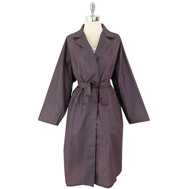 vintage 80's rain trench coat (Size: One size)