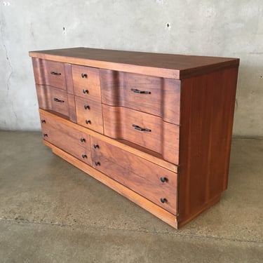 Mid Century Modern Lowboy Dresser