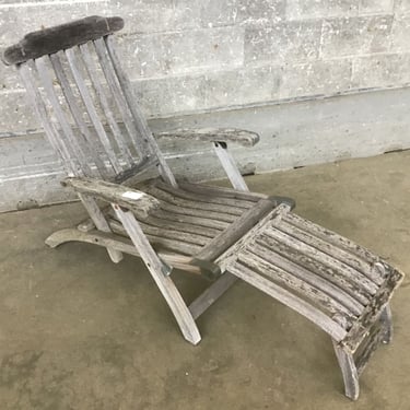 Teak Steamer Chair (Seattle)