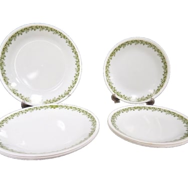 8 Corelle Spring Blossom Crazy Daisy Plates - 4 Dinner Plates & 4 Salad Plates 