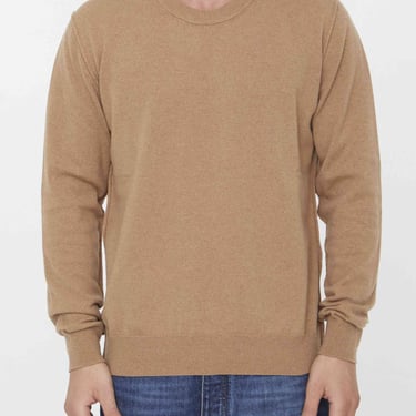 Maison Margiela Men Camel Cashmere Jumper