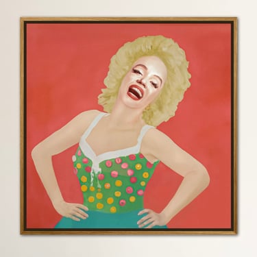 Laughing Marilyn Monroe
