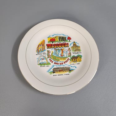 Missouri Collectible Souvenir Plate 