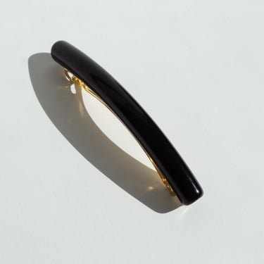 Barrette in Jet Black