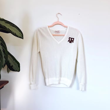 Vintage Texas A&M College Wear Sweater 