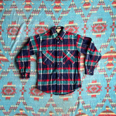 Vintage St John’s Bay Big Mac Plaid Flannel Shirt 