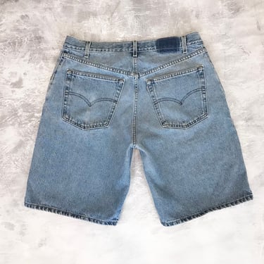 Levi's Vintage Silver Tab Loose Jean Shorts / Size 34 35 