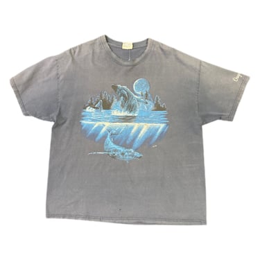 (XL) 1999 Navy Blue Oregon Coast T-Shirt 031422 JF