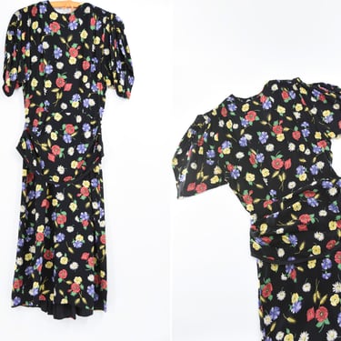 1940s Flower Delivery dress 