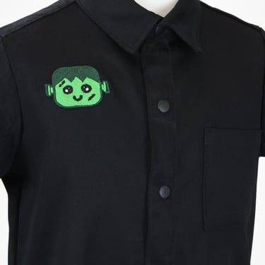 Boy's Embroidered Frankenstein Top 