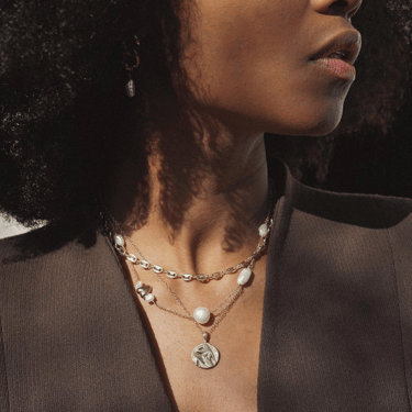 Pearl Satellite of Love Necklace