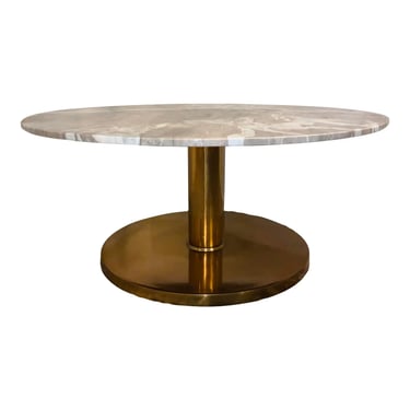 Modern Round Marble Cocktail Table