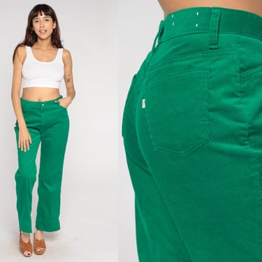 Levis green corduroy pants best sale